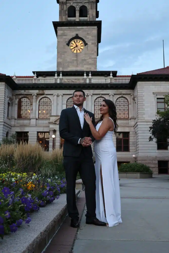 Engagement photo session